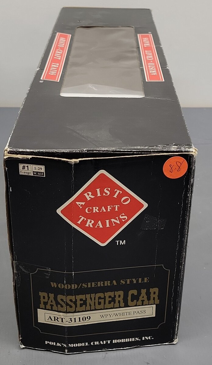 Aristo-Craft 31109 White Pass & Yukon Route US Mail Car VG/Box