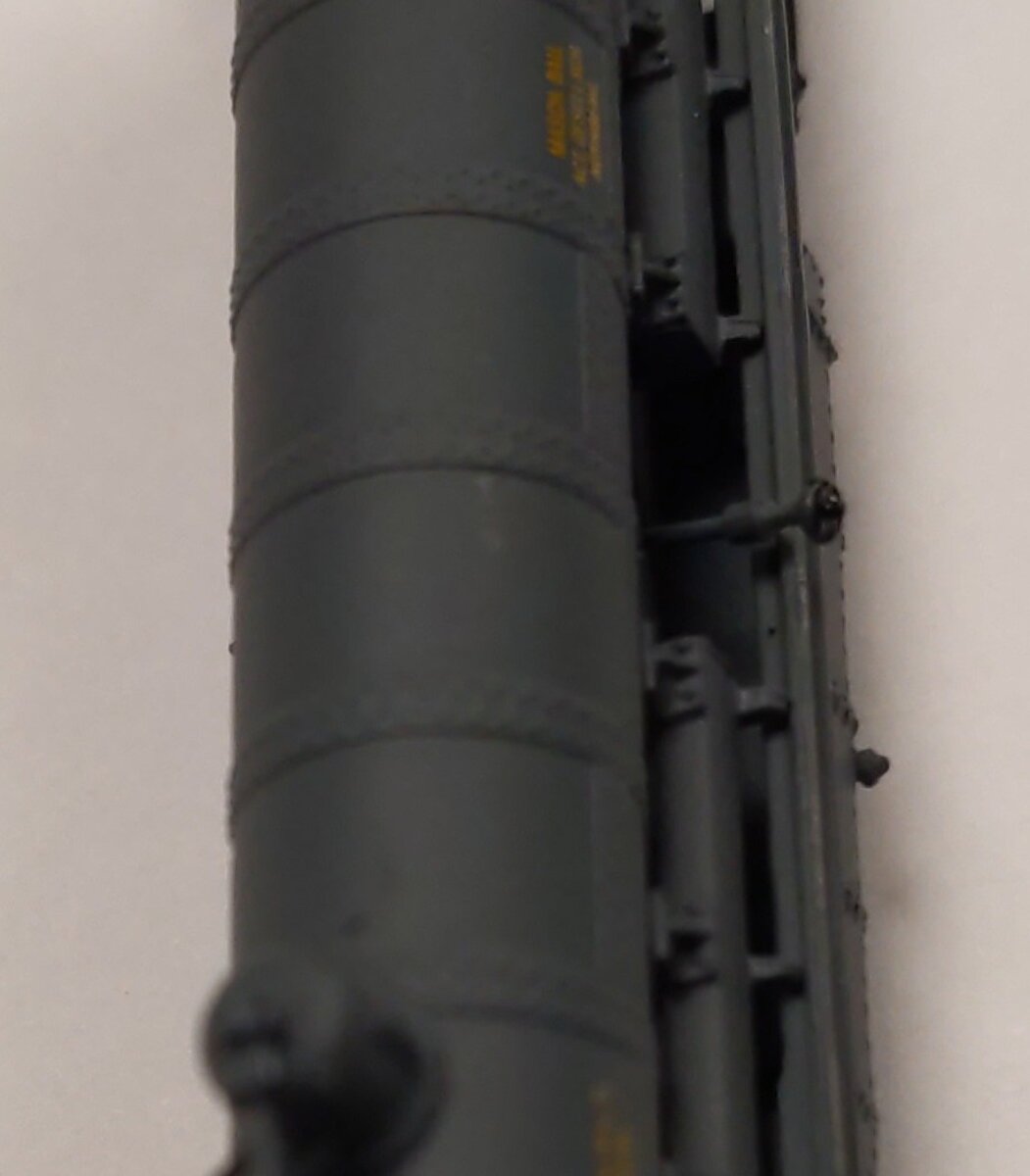Railex Z Scale K.Bay.Sts.B BRASS Flatcar with Load EX