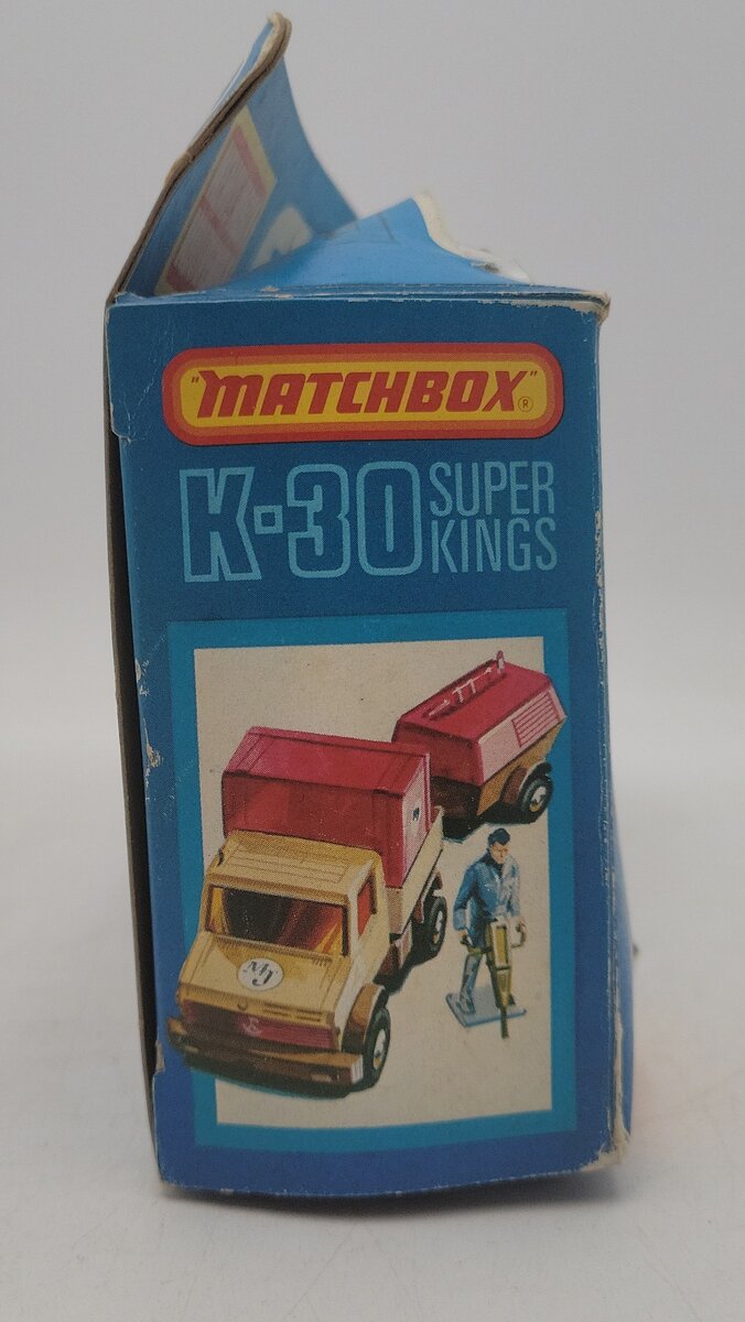 Matchbox K-30 Super Kings Unimog and Compressor Set EX/Box