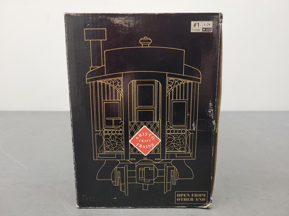 Aristo-Craft 31209 White Pass & Yukon Wooden Observation Car EX/Box