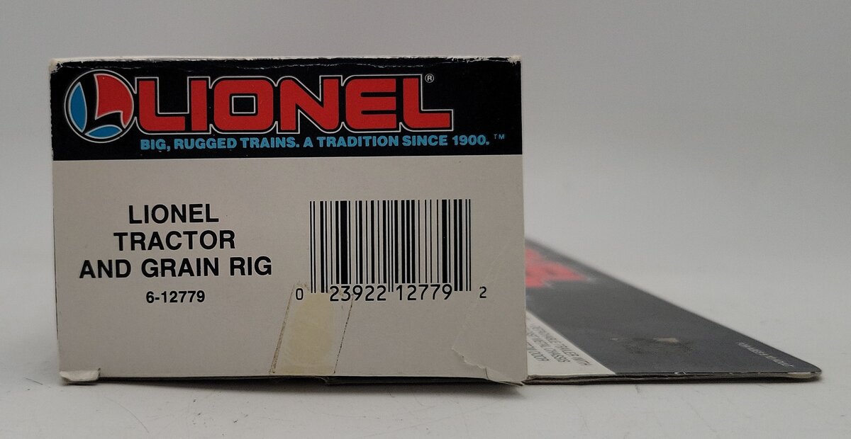 Lionel 6-12779 O Gauge Lionelville Grain Co. Tractor & Grain Rig EX/Box