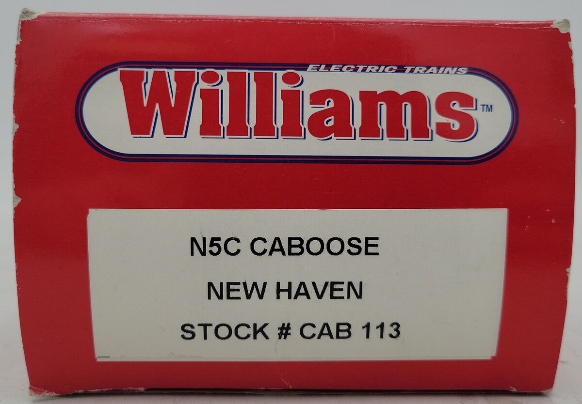 Williams CAB113 O Gauge New Haven Illuminated Caboose #C-706 EX/Box