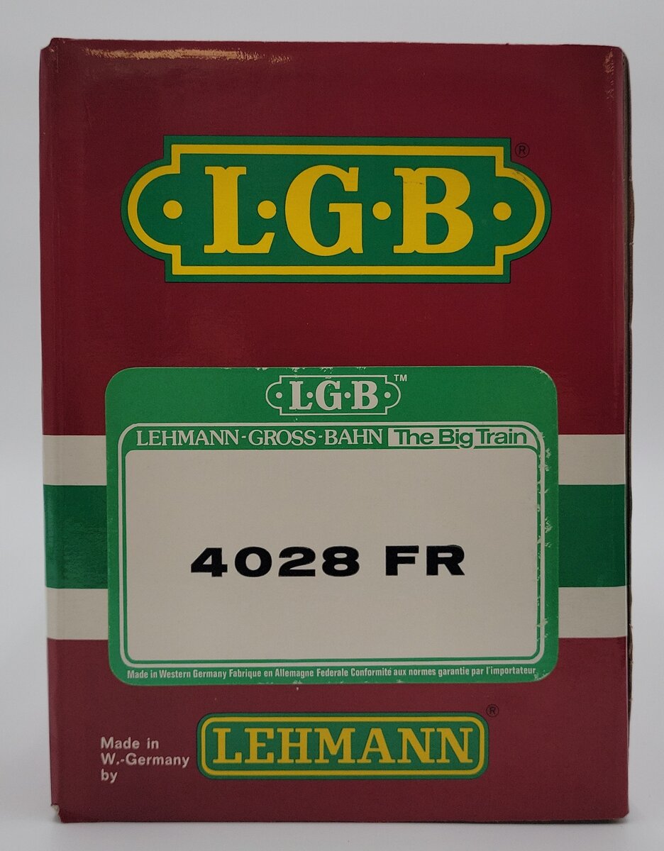LGB 4028FR G Scale 1789-1989 French Revolution Bicentenial Boxcar EX/Box