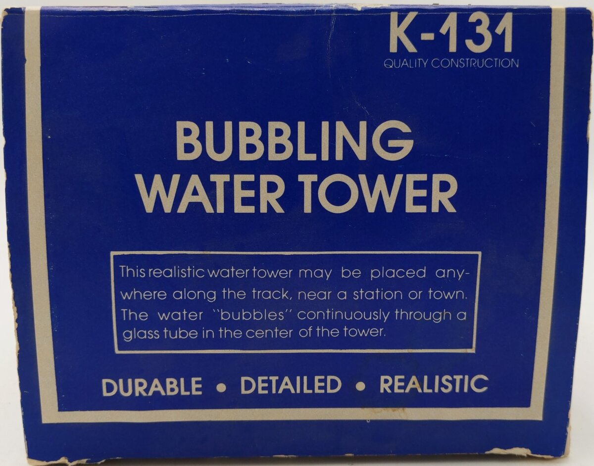 K-Line O Gauge K-131 Bubbling Water Tower EX/Box