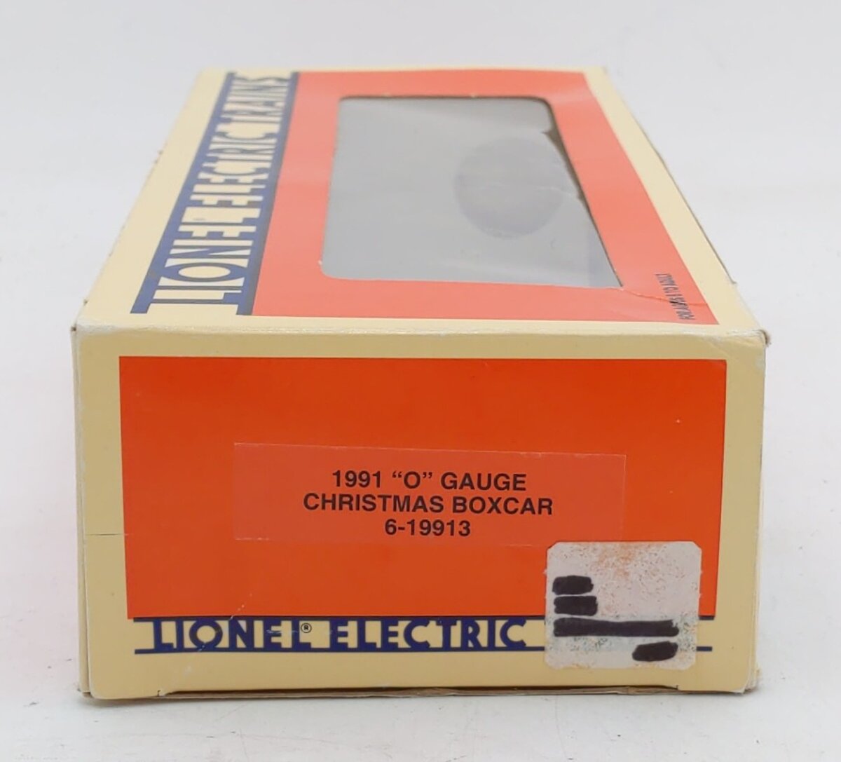 Lionel 6-19913 O Gauge Christmas 1991 Boxcar EX/Box