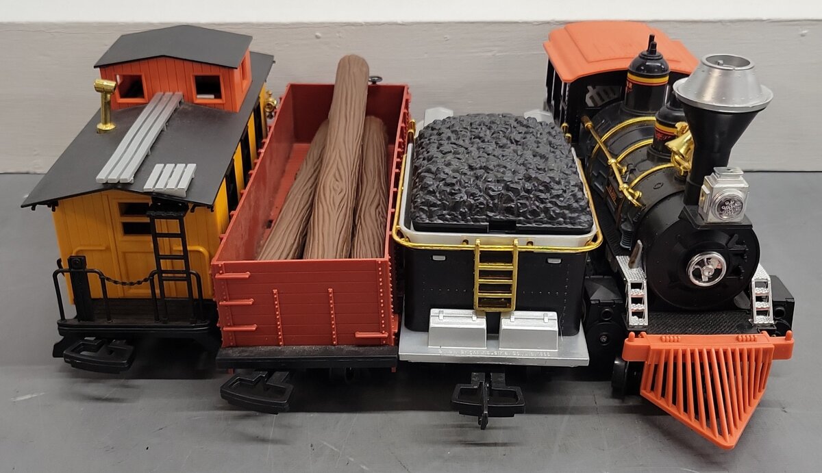 New Bright 2951 G Scale Redwood Set EX