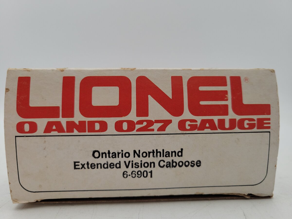 Lionel 6-6901 O Gauge Ontario Northland Illuminated EV Caboose EX/Box