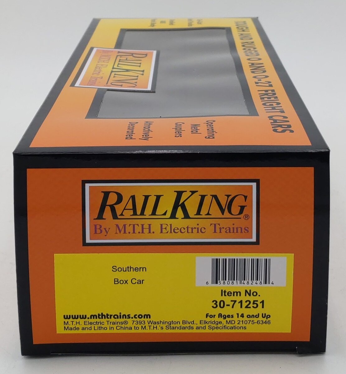 MTH 30-71251 O Gauge Southern Box Car #18335 LN/Box