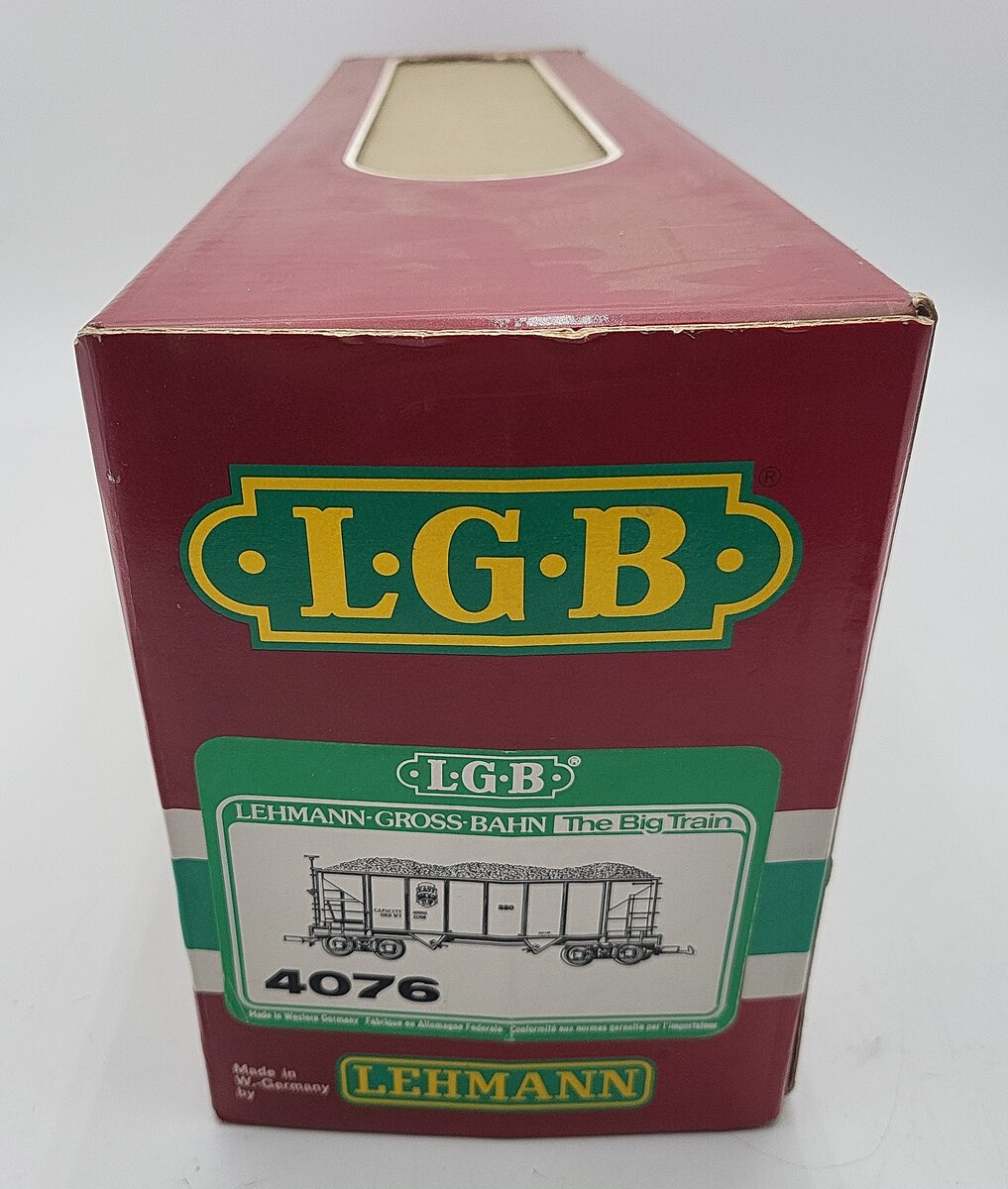 LGB 4076 G Scale East Broad Top Hopper Car #880 EX/Box