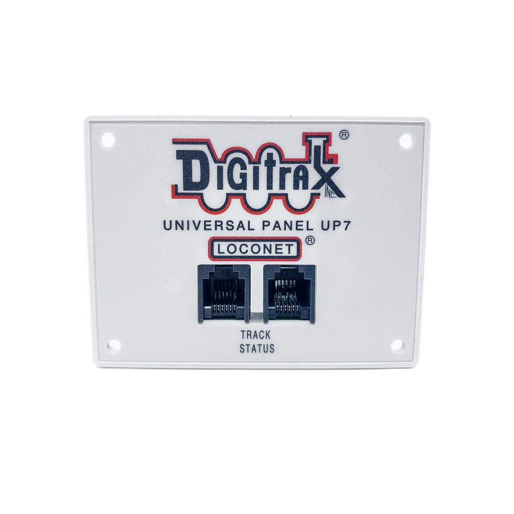 Digitrax UP7 LocoNet Universal Panel PCB With 4 Pin Plug