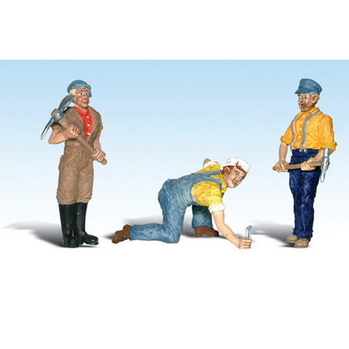 Woodland Scenics A2542 G Scenic Accents Spike, Neil & Ty Figures (Set of 3)