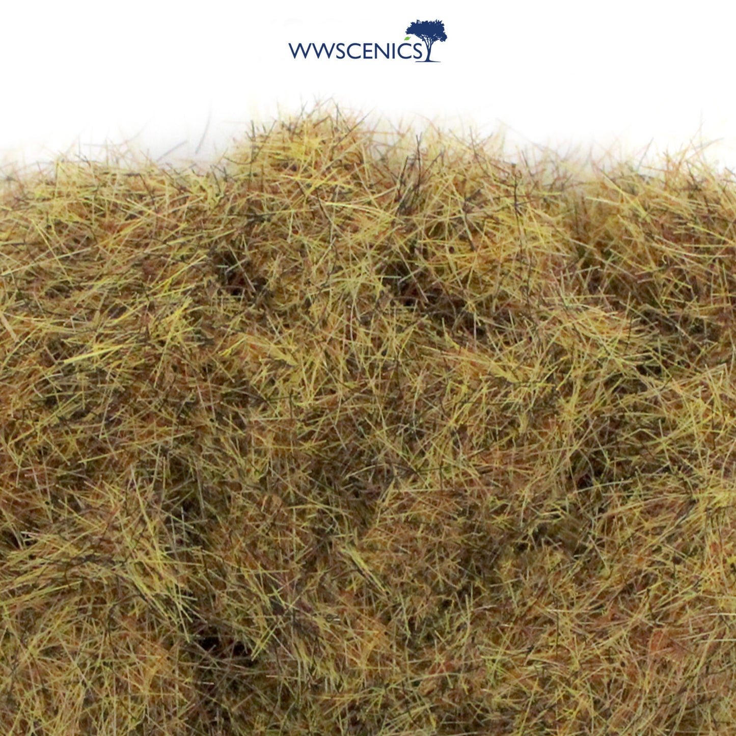 WWScenics WSG6-045 6mm Patchy Static Grass 1000ml Bottle