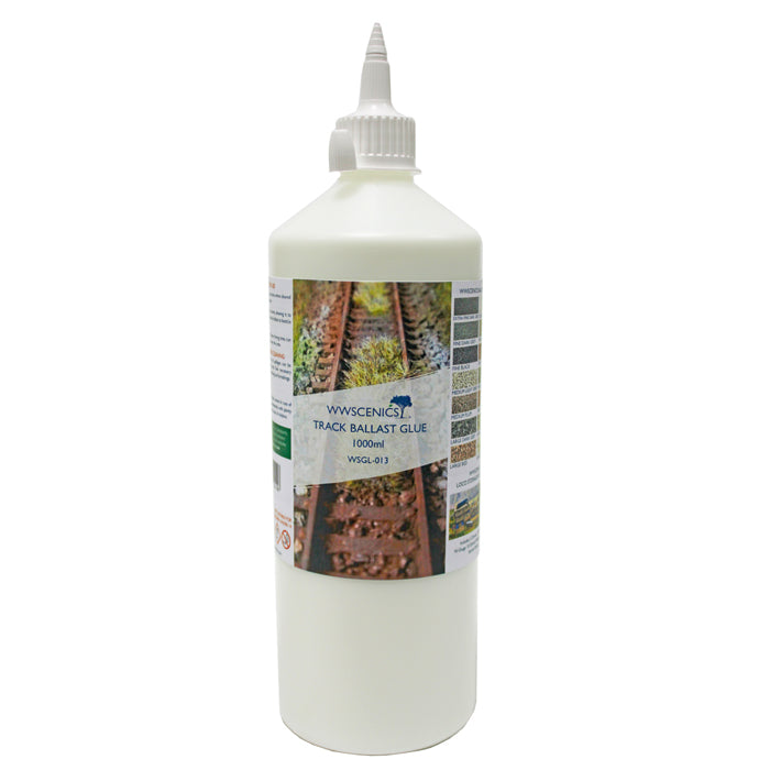 WWScenics WSGL-013 Track Ballast Glue 1000ml Bottle