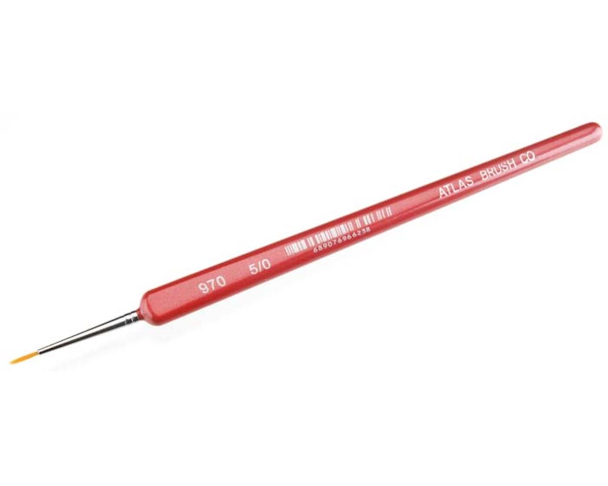 Atlas Brush 97050 5/0 Golden Taklon Detail Brush