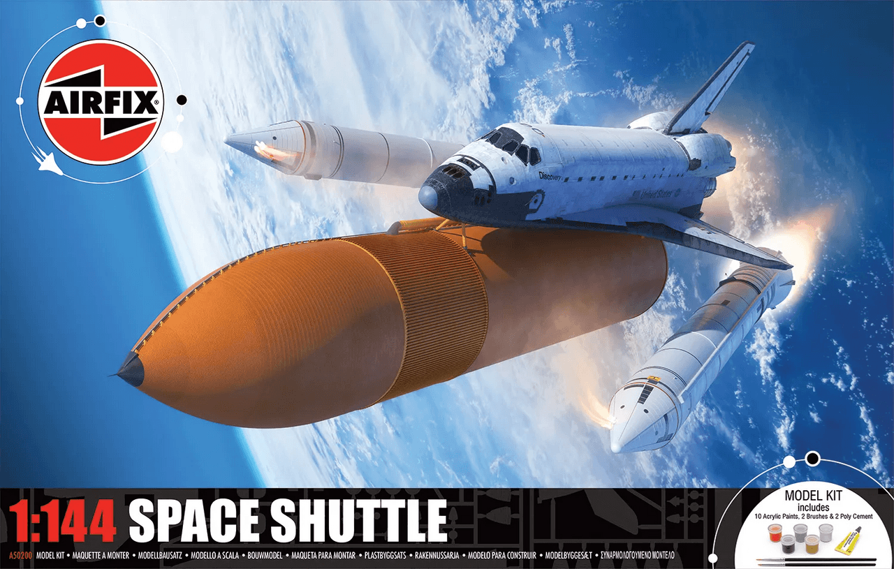 Airfix Products 50200 1:144 Space Shuttle Plastic Model Kit
