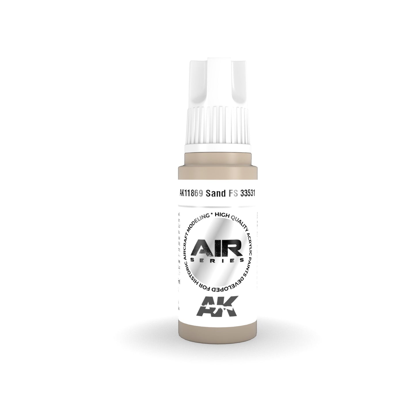 AK Interactive AK11869 Sand FS 33531 Air Series 3G Acrylic Paint - 17 ml. Bottle