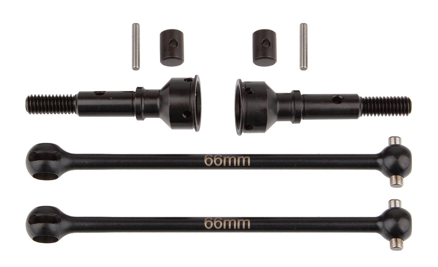 Team Associated 92299 RC10B74.1 66mm Rear CVA Set
