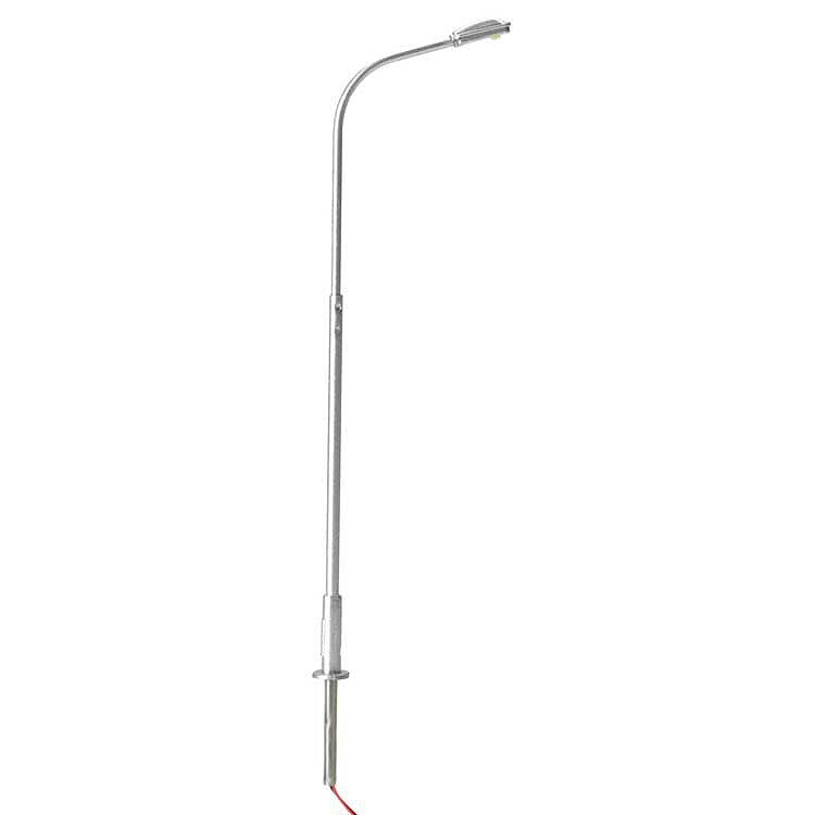 Atlas 70000163 HO Gray Warm LED Single Arm Streetlight (Pack of 3)