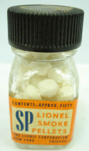 Lionel SP Vintage Smoke Pellet Bottle w/ Pellets