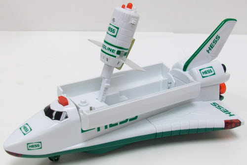 Hess 1999 Die Cast Toy Truck & Space Shuttle w/Satellite