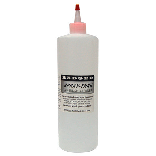 Badger STC032 32oz Spray-Thru Airbrush Cleaner