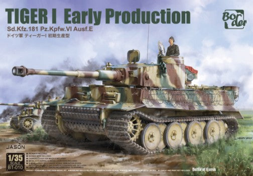 Border Model BT-010 1:35 Pz.Kpfw.VI Ausf.E Sd.Kfz.181 Tiger I Tank Model Kit