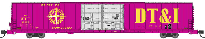 Bluford Shops 86730 N Conrail PS 86' Auto Parts Double-Door Boxcar #237845