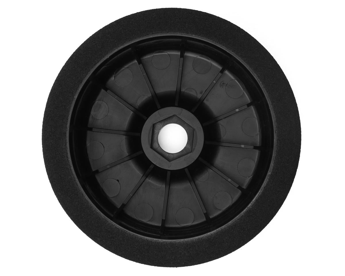 Johns Bsr Racing C8222-B 1:8 Pre-Mounted Black GT Foam Tires w/ Hex (Set of 2)