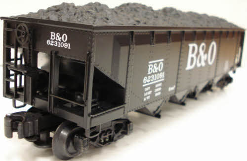 K-Line K623-1091 O Baltimore & Ohio Die Cast Scale Hopper w/Coal Load #6231091 LN/Box