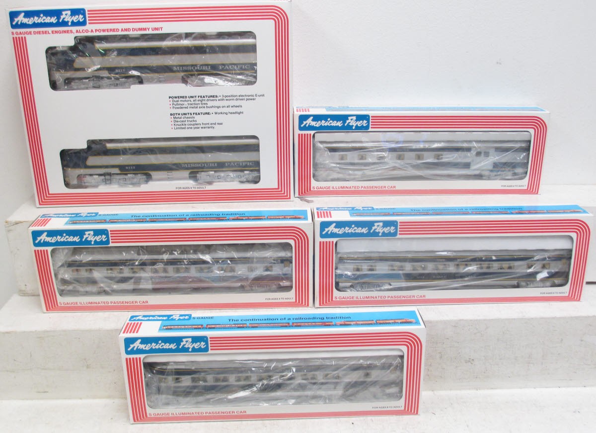 American Flyer 6-49601 S Missouri Pacific PA-1 Passenger Set MT/Box