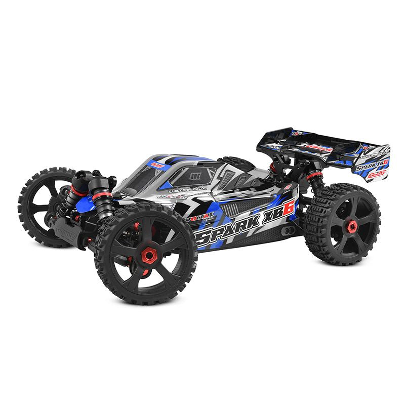 Corally 00485-B 1:8 Blue Spark XB6 6S Basher Electric Powered 4WD Racing Buggy