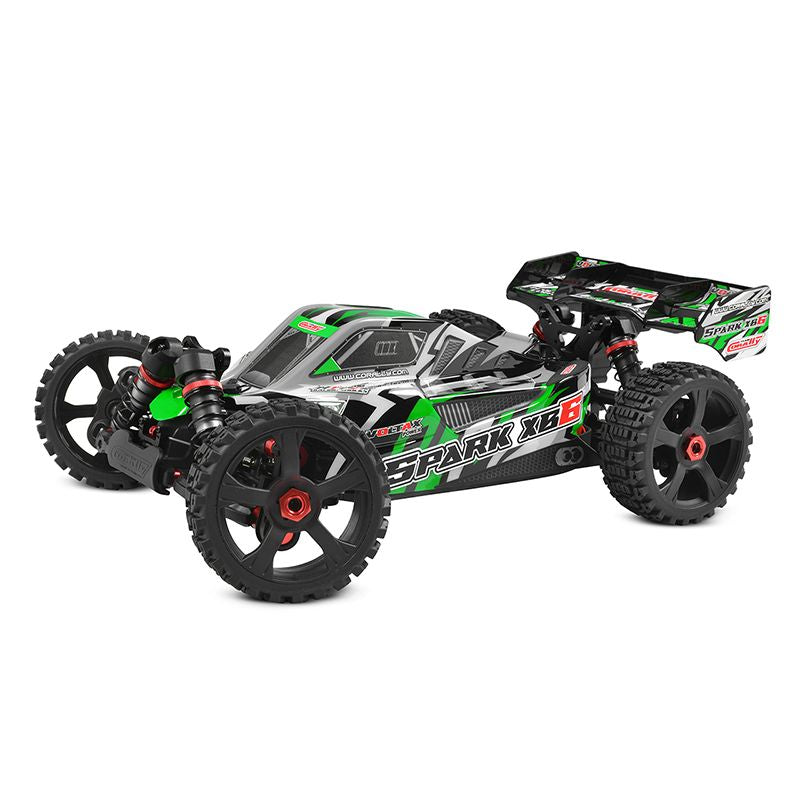 Corally 00485-G 1:8 Green Spark XB6 6S Basher Electric Powered 4WD Racing Buggy