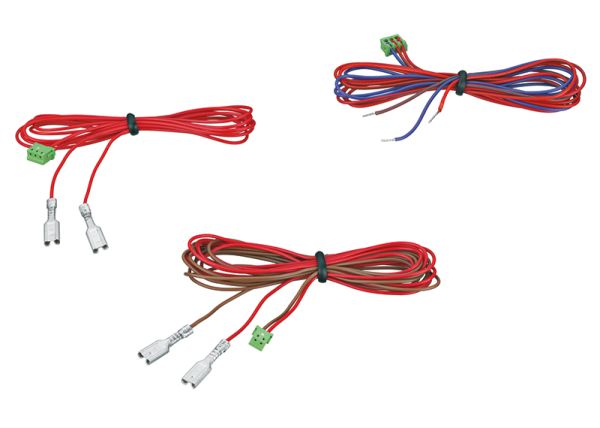 Marklin E255765 Red/Red & Red/Brown Model Train Wires with Plug Set