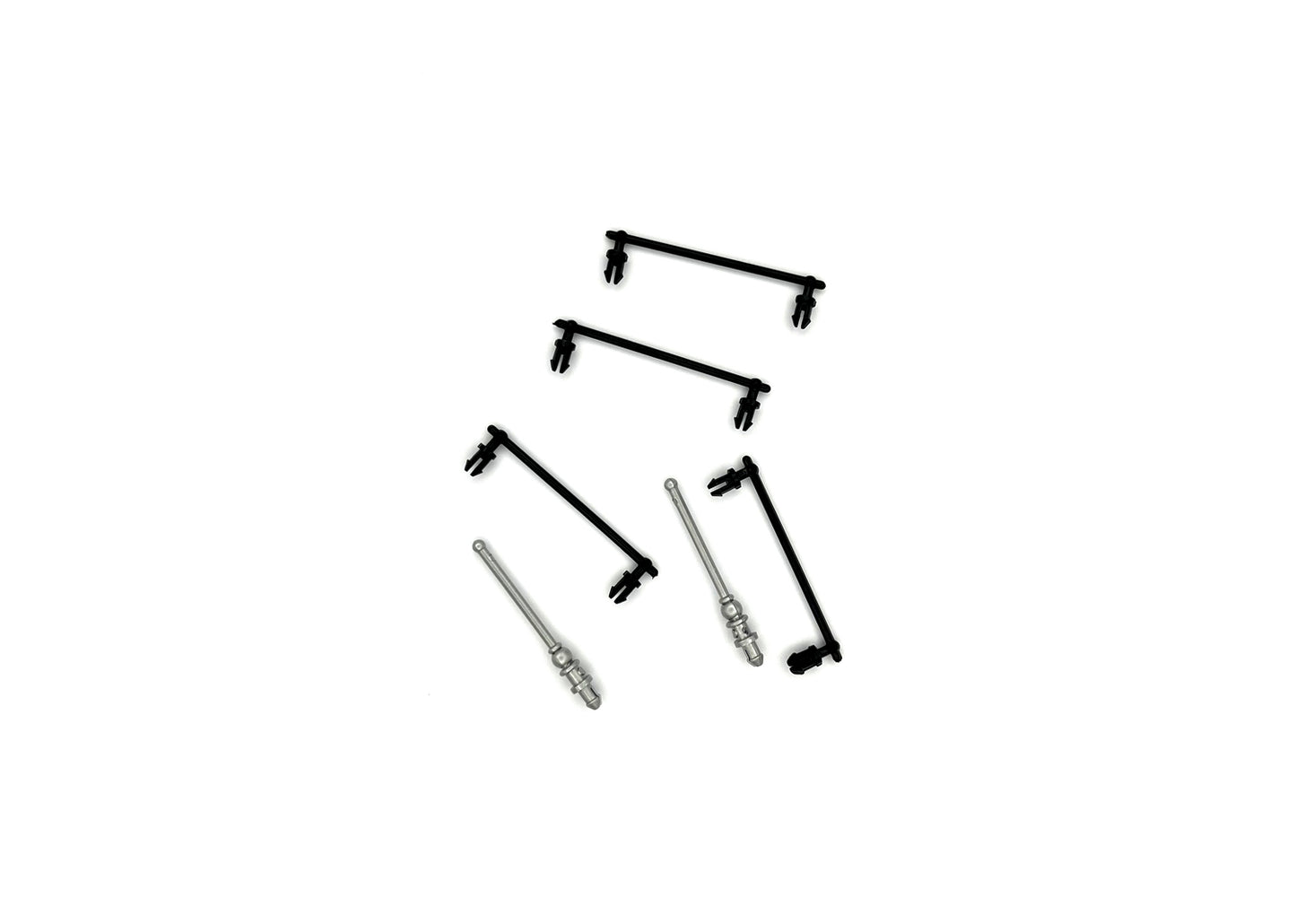 Marklin E197054 Model Train Grab Irons, Flag Pole Accessory Set