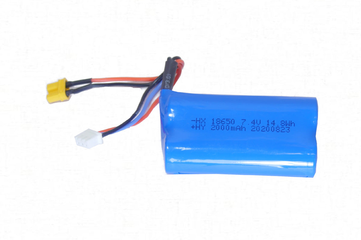 DieCast Masters 28001-07 2000mAh 7.4v Lithium Battery