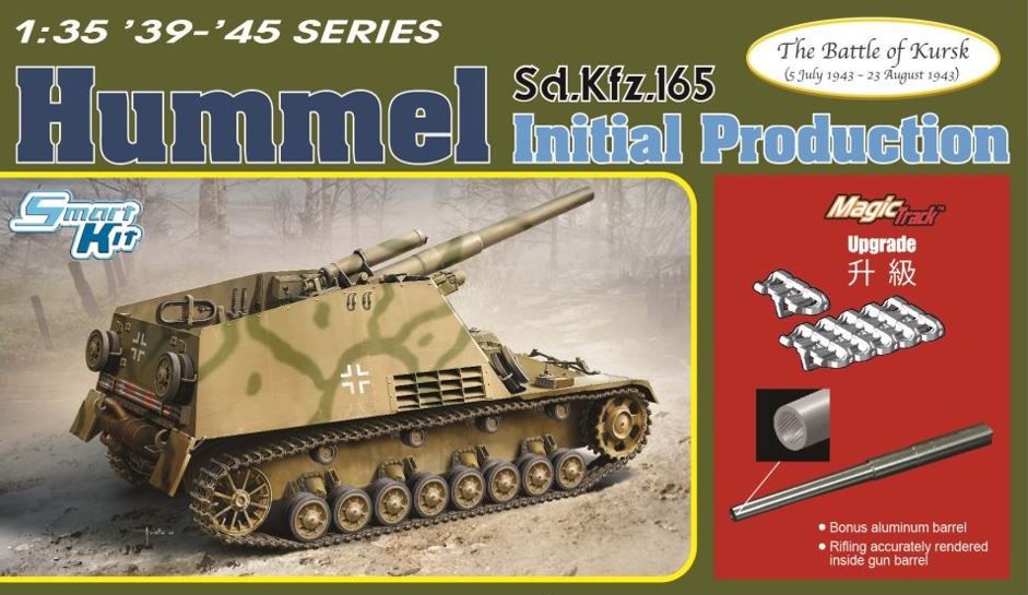Dragon 6430 1:35 Sd.Kfz.165 Hummel Initial Prod Self-Propelled Artillery Kit