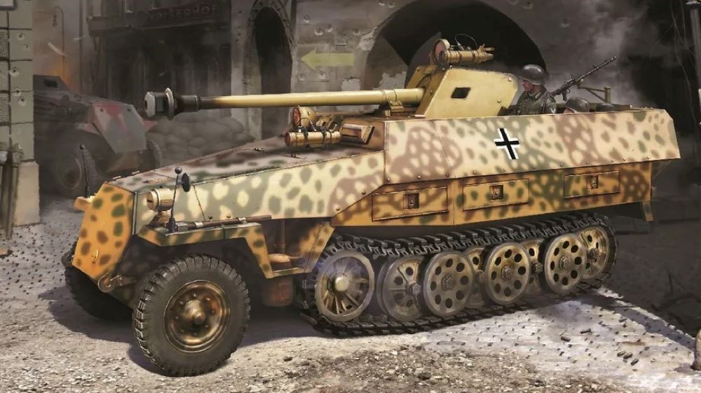 Dragon 6994 1:35 Sd.Kfz. 251/22 Ausf.D Halftrack APC Plastic Model Kit