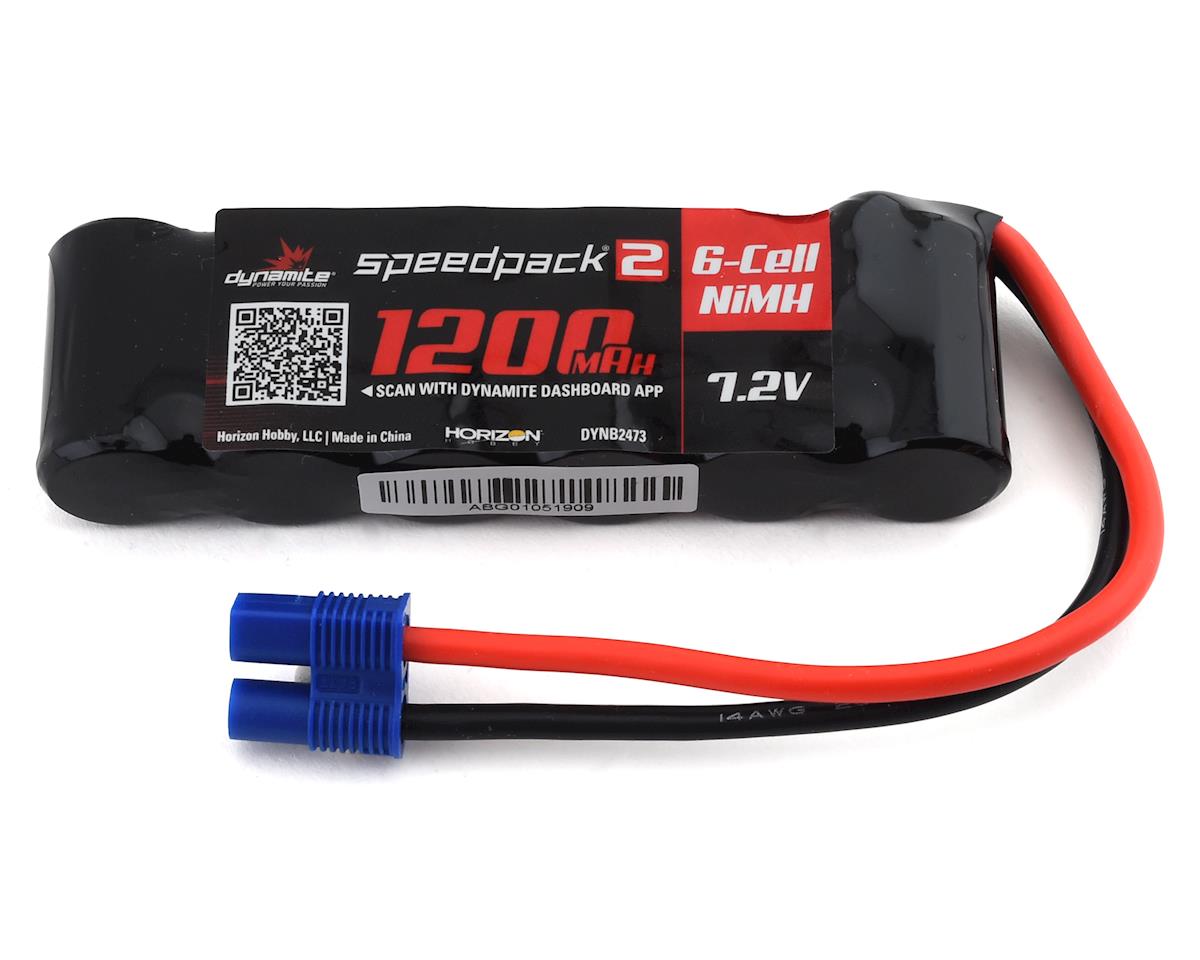 Dynamite B2473 MINI-S Long Speedpack2 7.2V 1200mAh 6C NiMH