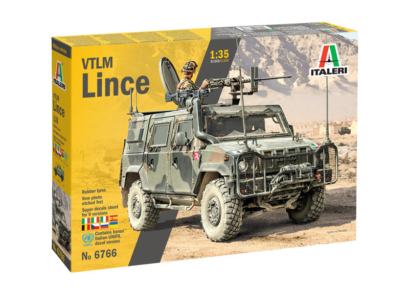 Italeri 6766 1:35 VTLM Lince Truck Plastic Model Kit
