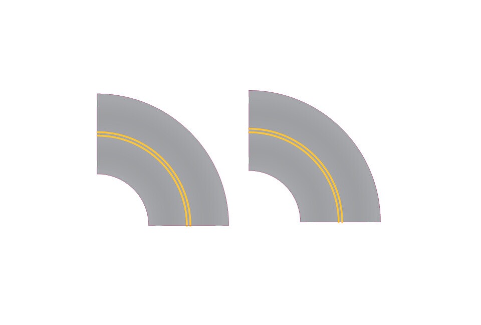 Easy Streets 3253100 N Aged Asphalt Tight Curve No White Line