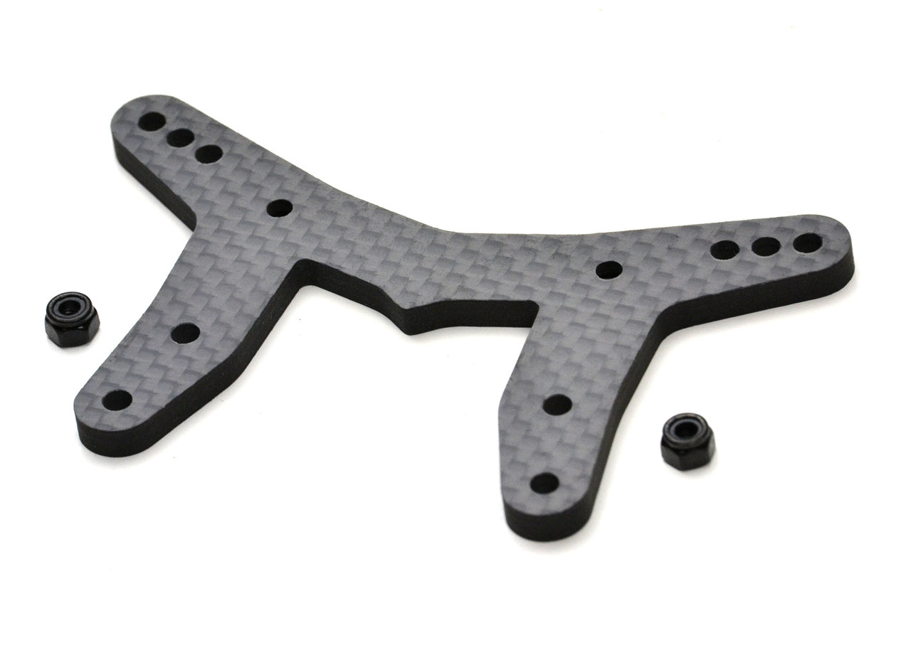 Exotek Racing 2057 TLR 22S Drag 4mm Carbon Front Tower