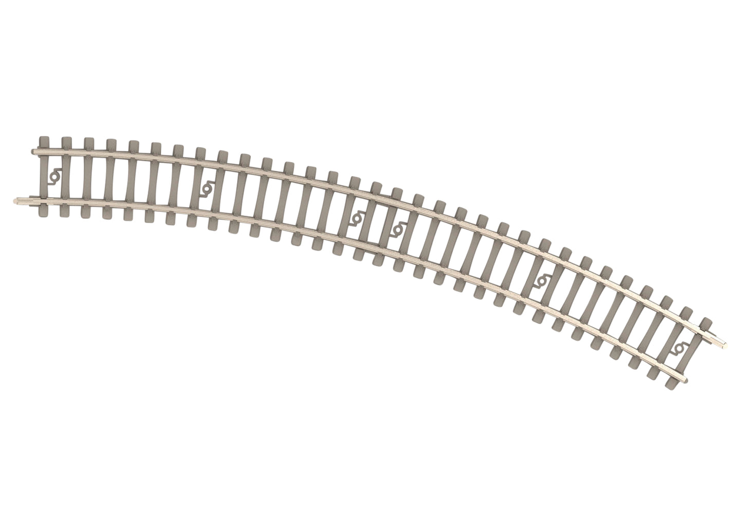 Trix 14510 Minitrix 10-5/16" Radius Curved Track with Concrete Ties