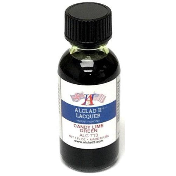 Alclad II 713 Candy Lime Green Enamel Paint - 1 oz. Bottle