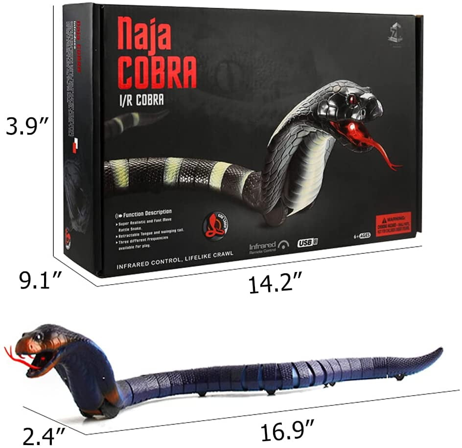 Imex 19204 IR RC Naja Cobra Snake with USB Charger