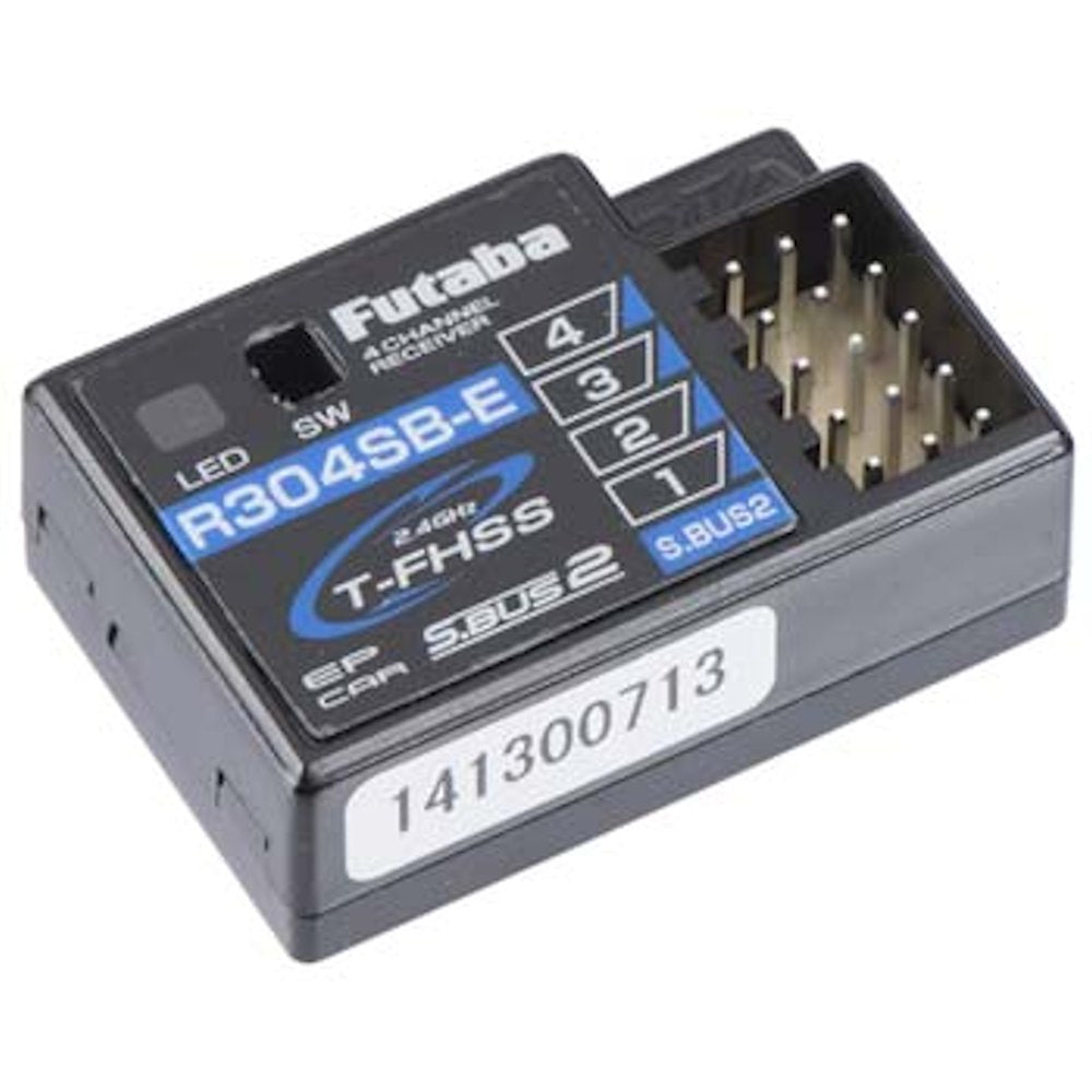 Futaba 01102180-3 R204GF-E– S-FHSS 2.4 GHz System 4-Channel Receiver