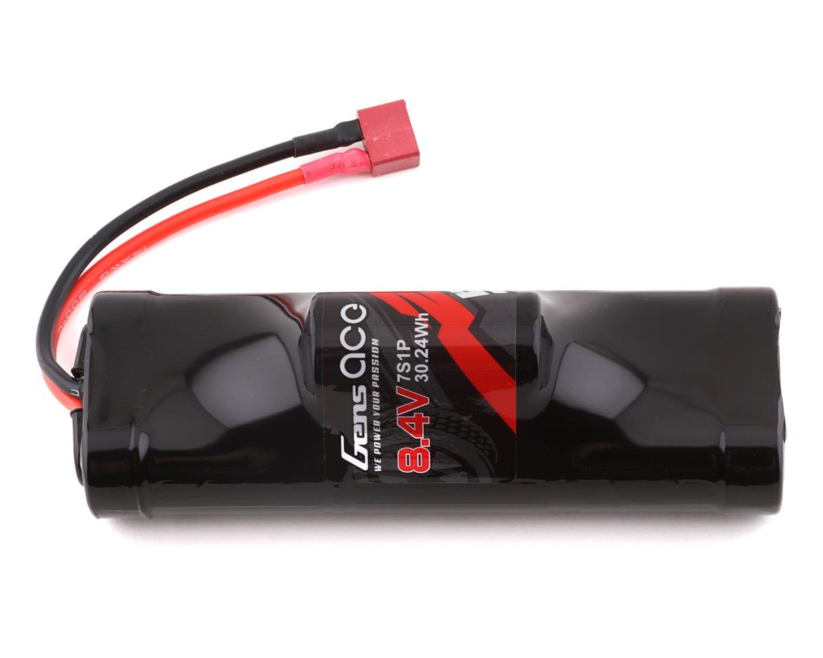 Gens Ace NM7S5000DH 5000mAh 7 Cell 8.4V NiMh Hump Battery with T-Style Connector
