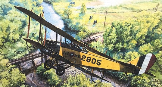 Glencoe 5119 1:48 Curtiss Jenny JN4 BiPlane w/Figures Military Plane Kit