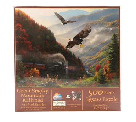 Train Enthusiast Vendors 53135 Great Smoky Mountain Railroad 500 Piece Puzzle