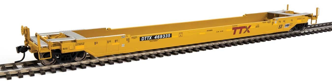 Walthers 920-109033 HO TTX 53' Well Car Ready to Run DTTX #469335