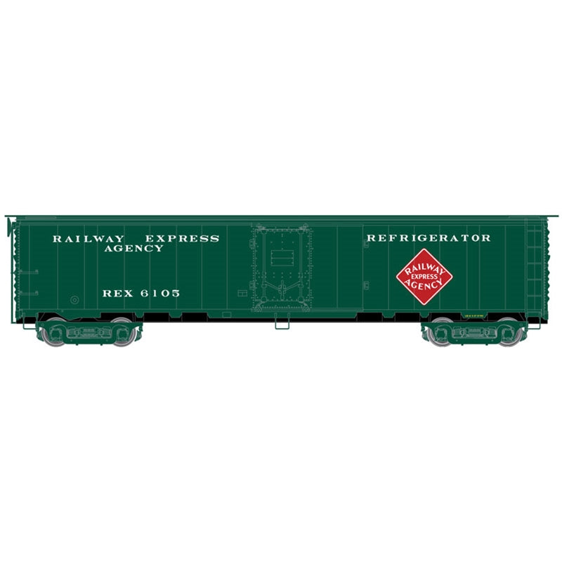 Atlas 20005350 HO Railway Express Agency MID Steel Express Reefer #6285